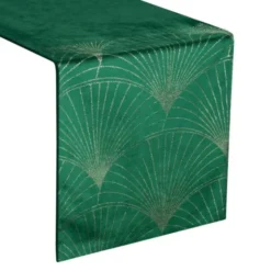 Bieżnik 35 x 140 Dekoracyjny Velvet Blink14 C. Zie