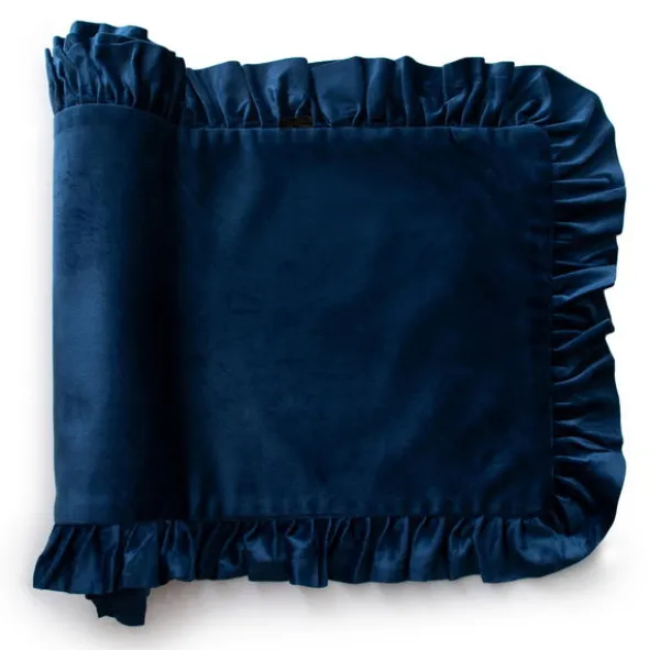 Bieżnik 40 x 160 Dekoracyjny z Falbankami Ligia 09