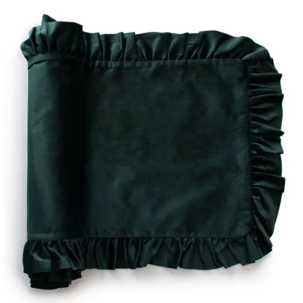Bieżnik 40 x 160 Dekoracyjny z Falbankami Ligia 04