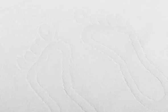 Dywanik Łazienkowy Sora 01 Biały 650 g/m2 50x70