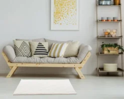Dywan 60 x 90 Miękki Pluszowy Futerkowy Rabbit 113