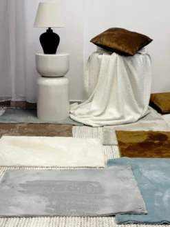 Dywan 60 x 90 Miękki Pluszowy Futerkowy Rabbit 110