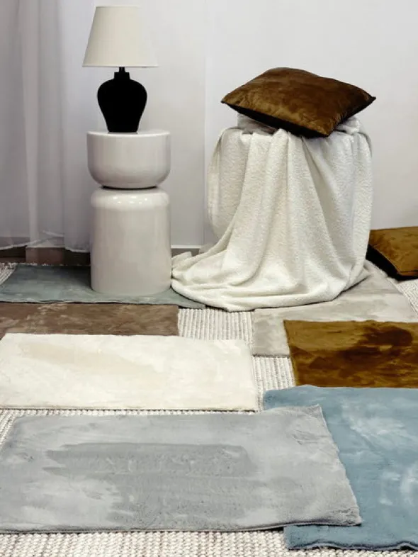 Dywan 60 x 90 Miękki Pluszowy Futerkowy Rabbit 110