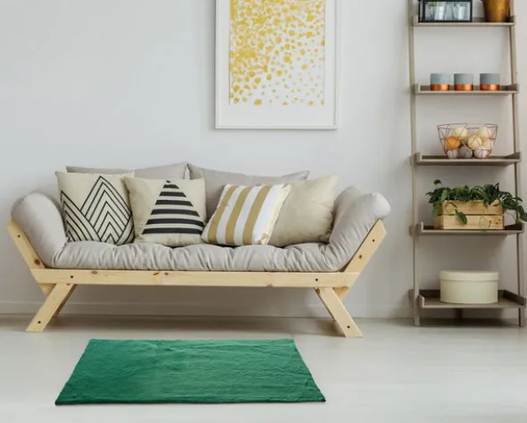 Dywan 50 x 70 Miękki Pluszowy Futerkowy Rabbit 114