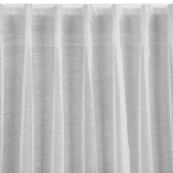 Firana Dekoracyjna Belissa 140 x 300 Taśma Biały