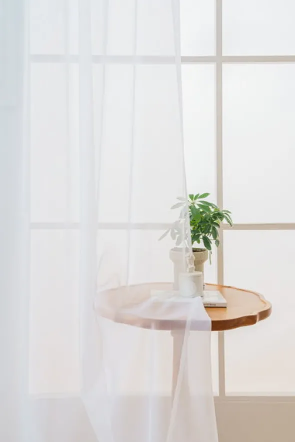 Firana Dekoracyjna Ivy 200 x 250 Przelotka Woal 01