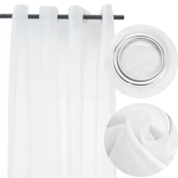 Firana Dekoracyjna Ivy 200 x 250 Przelotka Woal 01