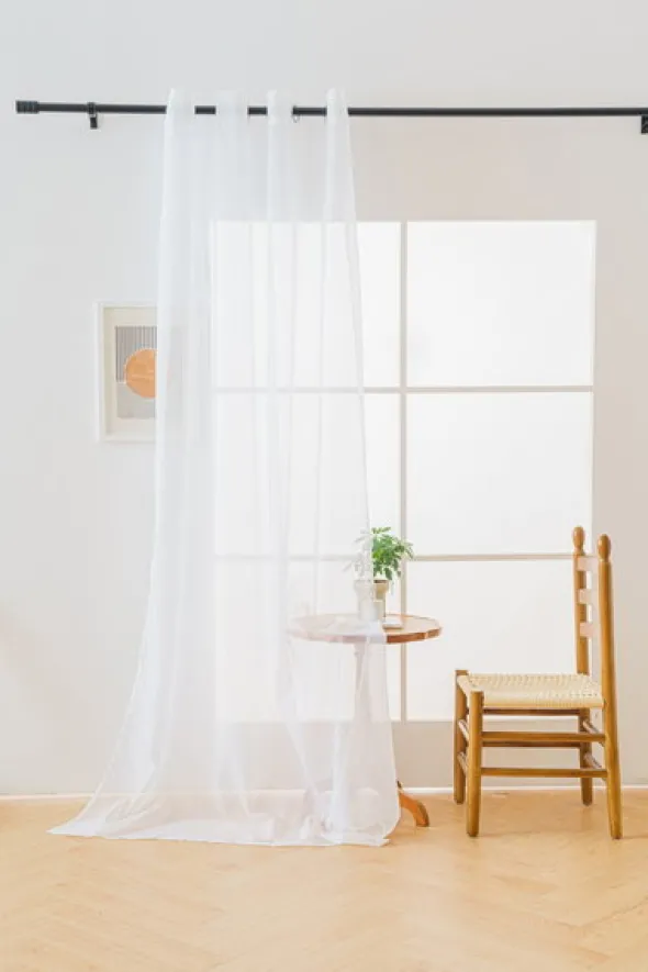 Firana Dekoracyjna Ivy 200 x 250 Przelotka Woal 01