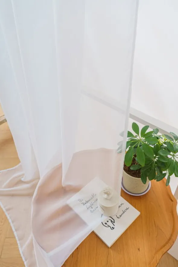 Firana Dekoracyjna Ivy 500 x 250 Taśma Woal 01
