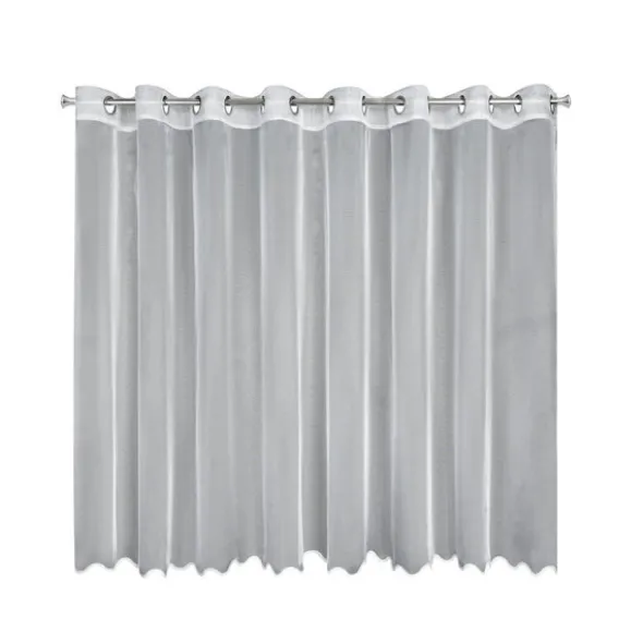 Firana Dekoracyjna Liz1 300 x 145 Przelotki Biały