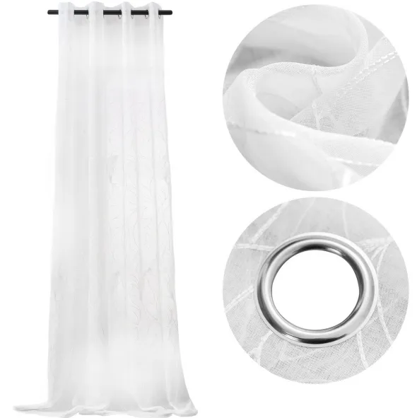 Firana Dekoracyjna 200 x 250 Przelotka Cruz Woal 01
