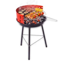 Grill Węglowy Okrągły Turystyczny Ruszt Gardo