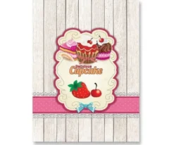 Koc 3D Fluff Trójwymiarowy 86 Cupcake 155x220