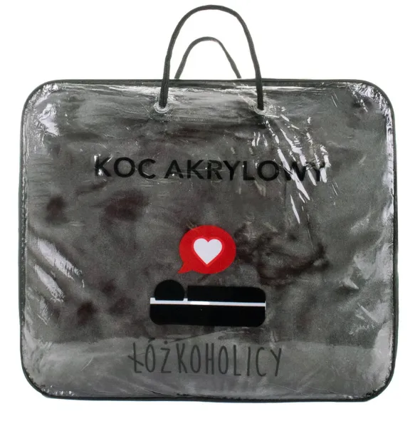 Koc 200 x 220 Akrylowy Jednolity Ciepły Yasemin 05