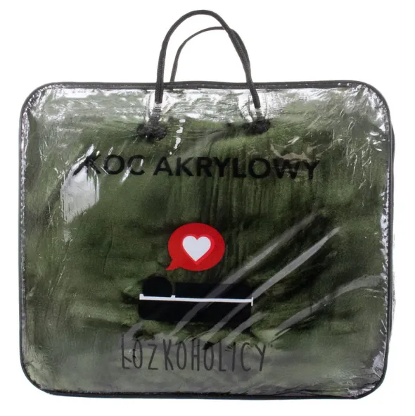 Koc 130 x 170 Akrylowy Jednolity Ciepły Yasemin 10