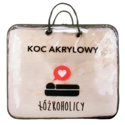 Koc 200 x 220 Akrylowy Jednolity Ciepły Yasemin 06