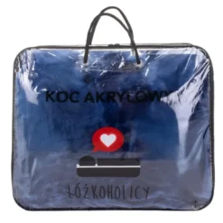Koc 130 x 170 Akrylowy Jednolity Ciepły Yasemin 09