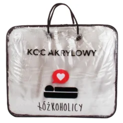 Koc 130 x 170 Akrylowy Jednolity Ciepły Yasemin 07