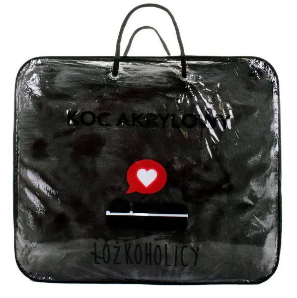 Koc 130 x 170 Akrylowy Jednolity Ciepły Yasemin 02