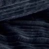 Koc 150 x 200 Flanelowy Tłoczony Nina Granat