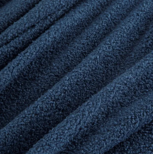 Koc 70 x 160 Mikrofibra Boucle Bukla Granat
