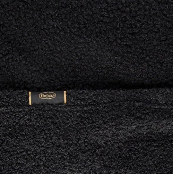 Koc 170 x 210 Mikrofibra Boucle Bukla Czarny