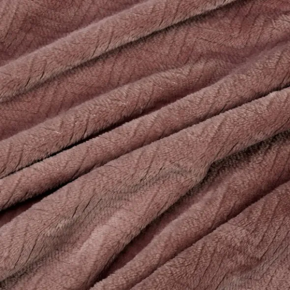 Koc 70 x 160 Mikrofibra Design Cindy5 Cegła