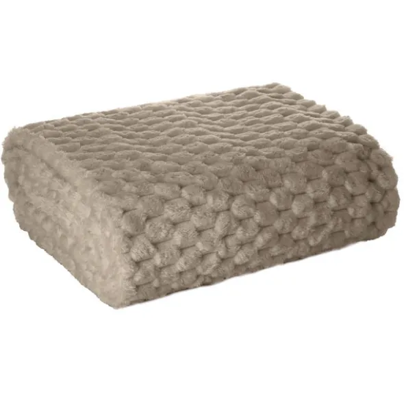 Koc 170 x 210 Mikrofibra Design Cindy6 Beż