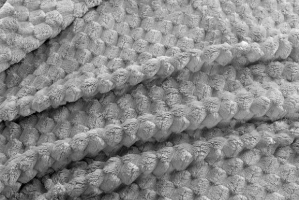Koc 170 x 210 Mikrofibra Design Cindy6 Srebrny