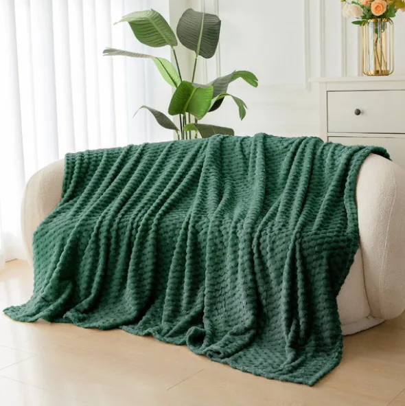 Koc 160 x 200 Mikrofibra Tłoczona Cristián 01