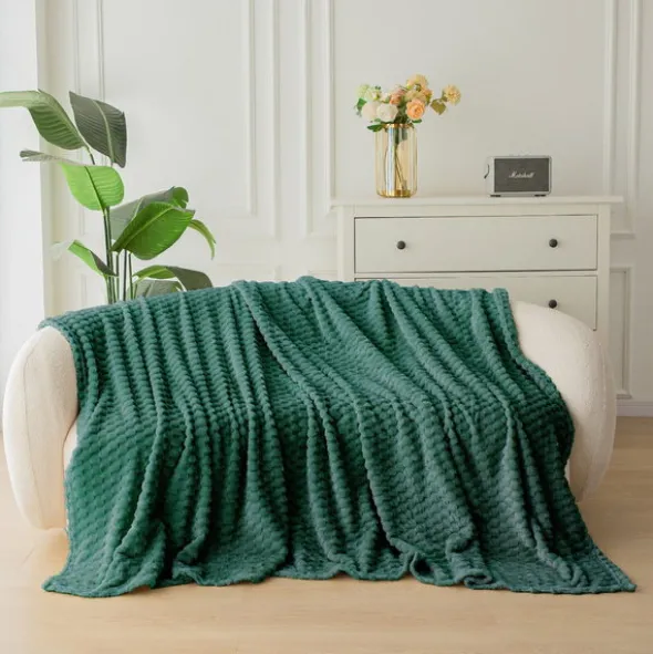 Koc 160 x 200 Mikrofibra Tłoczona Cristián 01