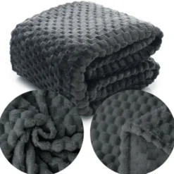 Koc 200 x 220 Mikrofibra Tłoczona Cristián 02