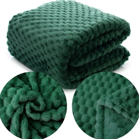 Koc 200 x 220 Mikrofibra Tłoczona Cristián 01