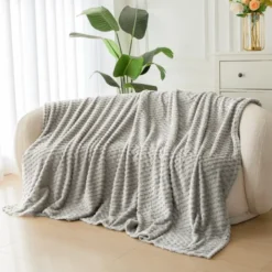 Koc 200 x 220 Mikrofibra Tłoczona Cristián 03