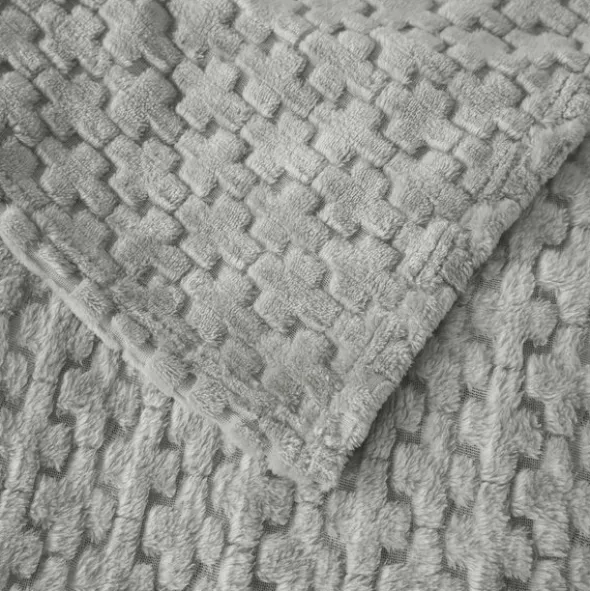 Koc 160 x 200 Mikrofibra Tłoczona Gediz 04