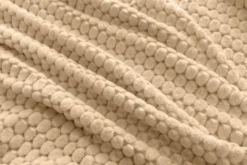 Koc 160 x 200 Mikrofibra Tłoczona Pluszowa Ala Koła 3D 07
