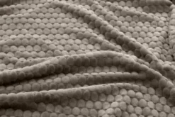 Koc 200 x 220 Mikrofibra Tłoczona Pluszowa Ala Koła 3D 03