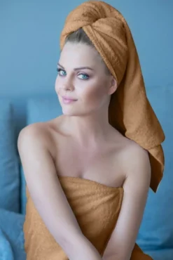 Komplet Ręczników 6szt Tamara Beż 50x100