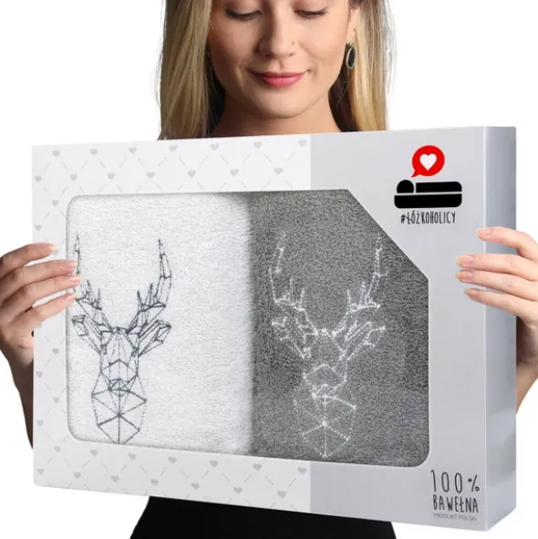 Komplet Ręczników 2szt. 70x140 Luba 16