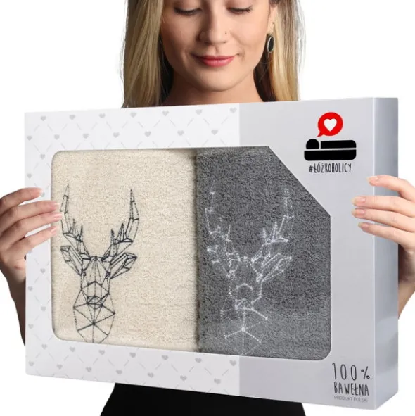 Komplet Ręczników 2szt. 70x140 Luba 15