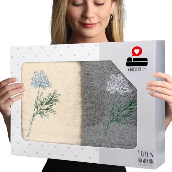 Komplet Ręczników 2szt. 70x140 Luba 04