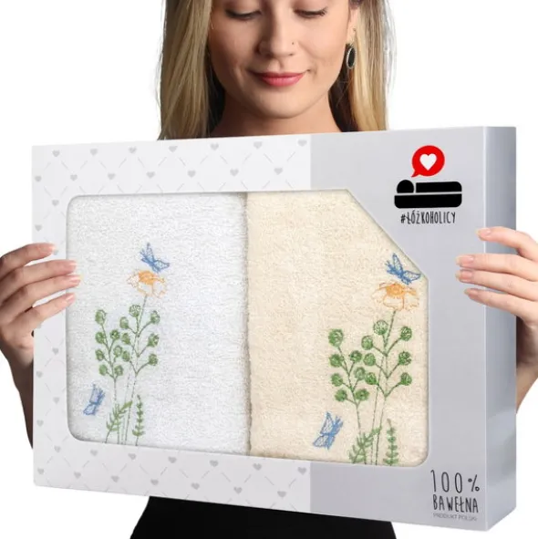 Komplet Ręczników 2szt. 70x140 Luba 21