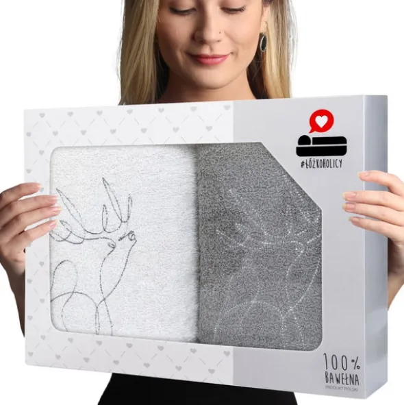 Komplet Ręczników 2szt. 50x100 Luba 18
