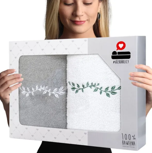 Komplet Ręczników 2szt. 70x140 Luba 09