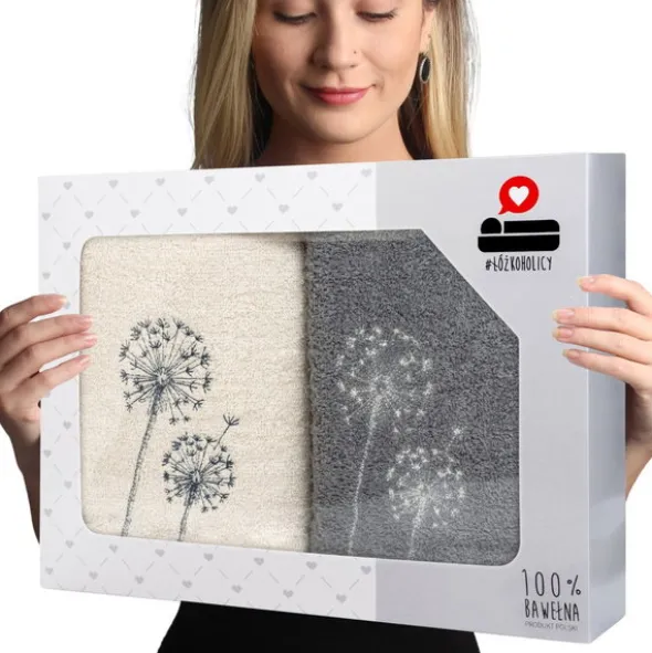 Komplet Ręczników 2szt. 70x140 Luba 06