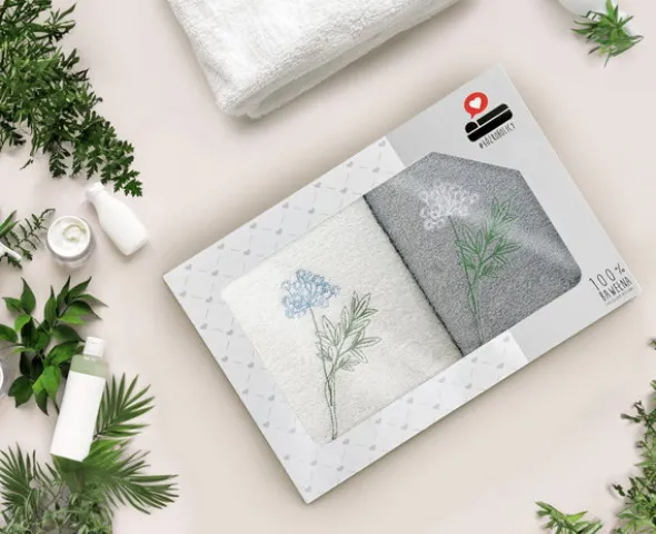 Komplet Ręczników 2szt. 50x100 Luba 05
