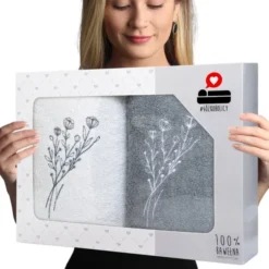 Komplet Ręczników 2szt. 70x140 Luba 03