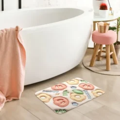 Mata łazienkowa 3D Antypoślizgowa Chłonna Magic 28