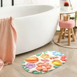 Mata łazienkowa 3D Antypoślizgowa Chłonna Magic 26