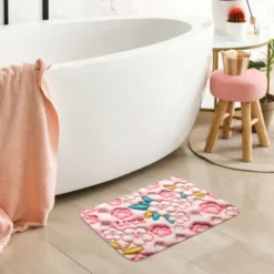 Mata łazienkowa 3D Antypoślizgowa Chłonna Magic 18